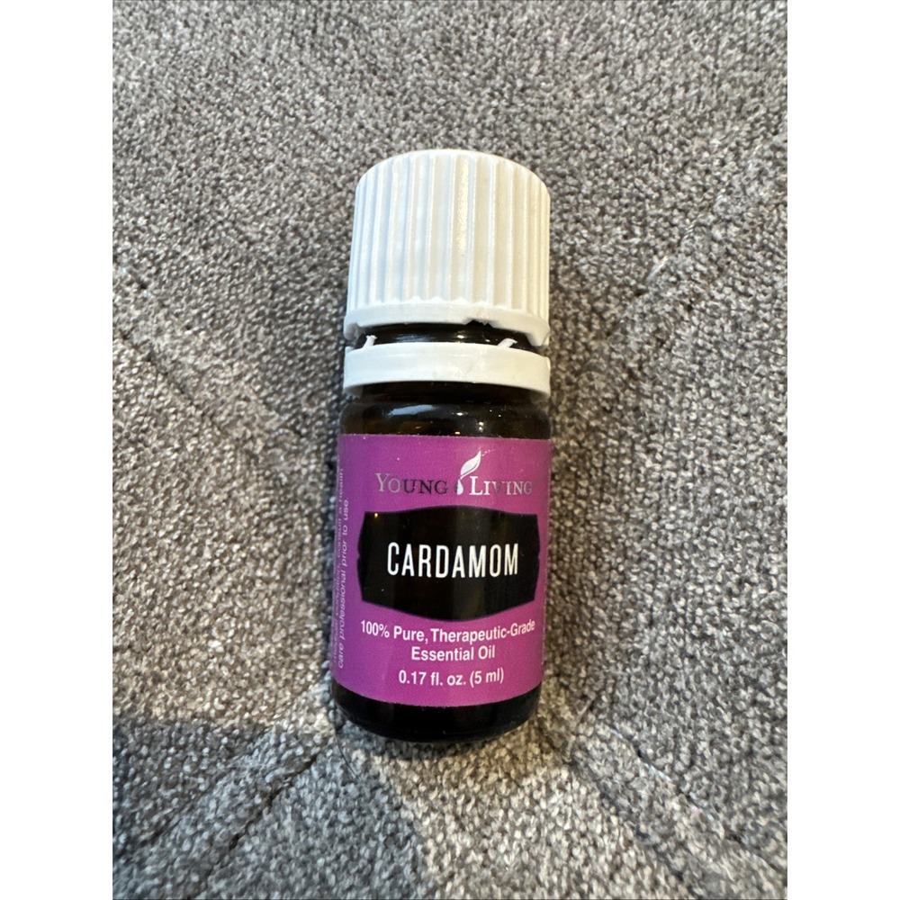Young Living Cardamom Essential Oil 5ml-opened 50% Full
